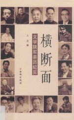 横断面  文学陕军亲历纪实 封面