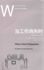 当工作消失时  城市新穷人的世界 封面
