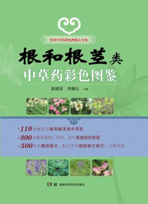 实用中草药彩色图鉴大全集  根和根茎类  中草药彩色图鉴 封面