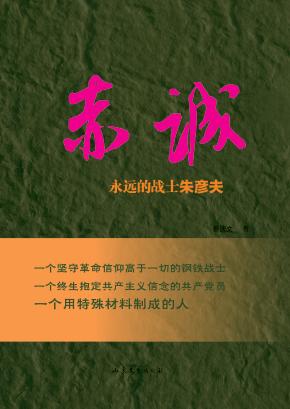 赤诚  永远的战士朱彦夫 封面