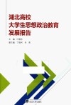 湖北高校大学生思想政治教育发展报告 封面