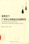 新常态下广西非公有制经济发展研究 封面