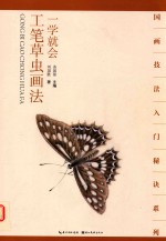 一学就会  工笔草虫画法 封面