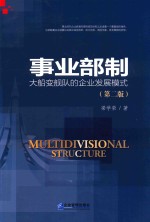 事业部制  大船变舰队的企业发展模式 封面