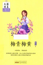 大奖得主儿童文学原创精品系列  梅青梅黄 封面