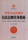 中华人民共和国民法总则实务指南 封面
