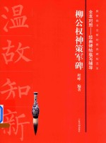 经典碑帖临写辅导  柳公权神策军碑  全本对照 封面