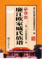 粤桂琼廉江欧家戚氏族谱  第1卷  2016年续修版 封面