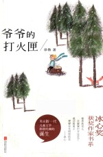 冰心奖获奖作家书系  爷爷的打火匣 封面