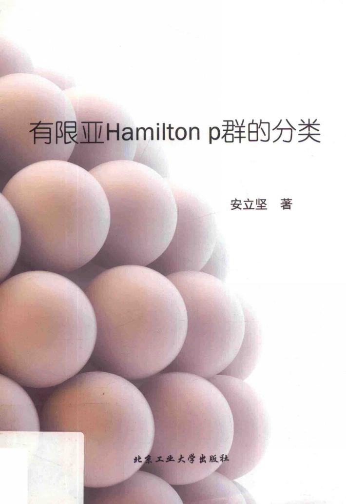 有限亚Hamilton p群的分类 封面