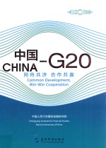 中国-G20 同舟共济 合作共赢 封面
