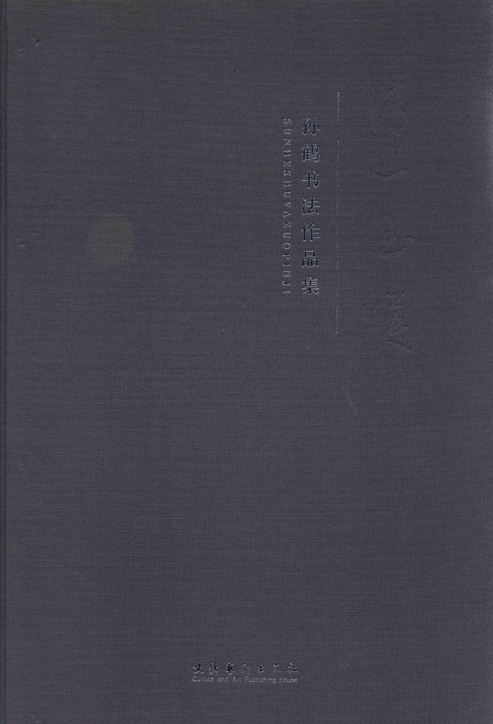 孙鹤书法作品集 封面