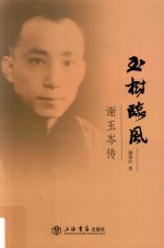 玉树临风  谢玉岑传 封面