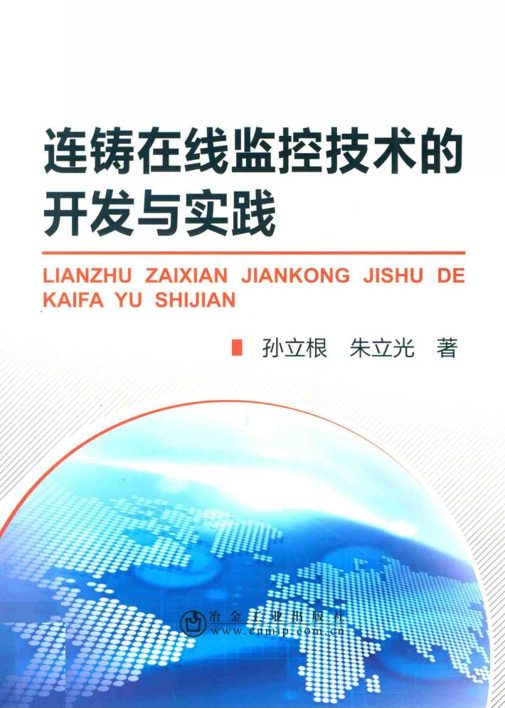 连铸在线监控技术的开发与实践 封面
