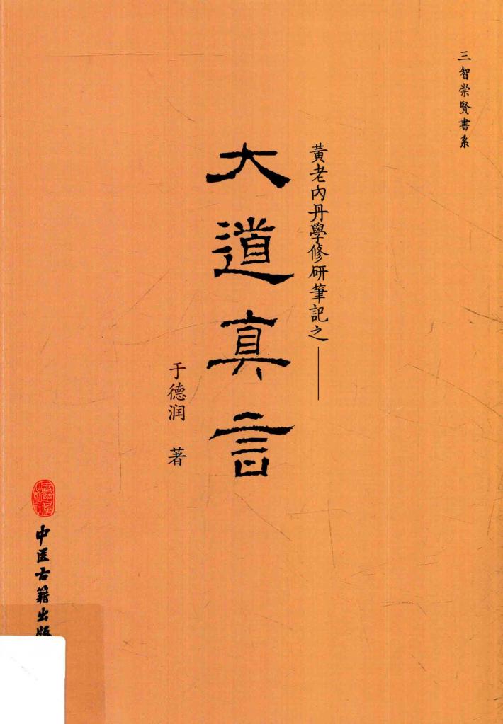 大道真言  黄老内丹学修研笔记 封面