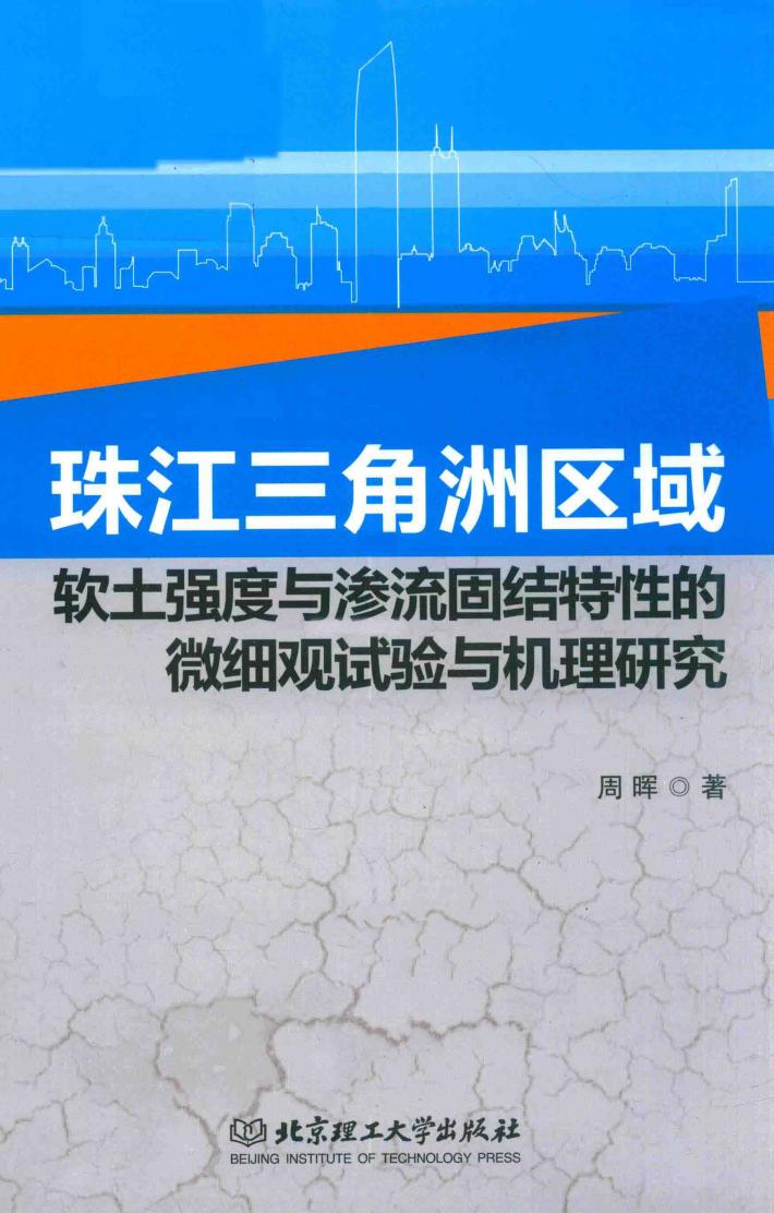 珠江三角洲区域软土强度与渗流固结特性的微细观试验与机理研究 封面