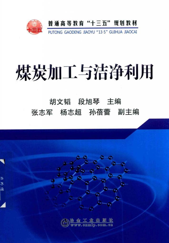 煤炭加工与洁净利用 封面