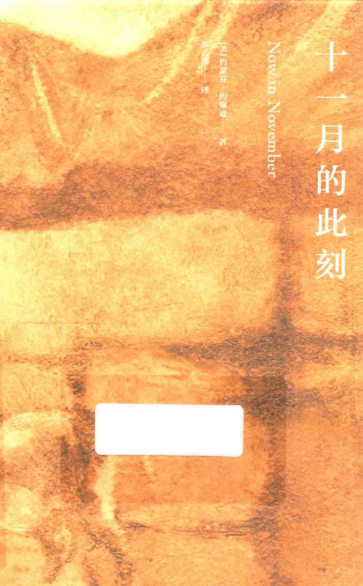 十一月的此刻 封面