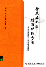 糖尿病中医精准护理方案  中医护理路径与适宜技术操作 封面