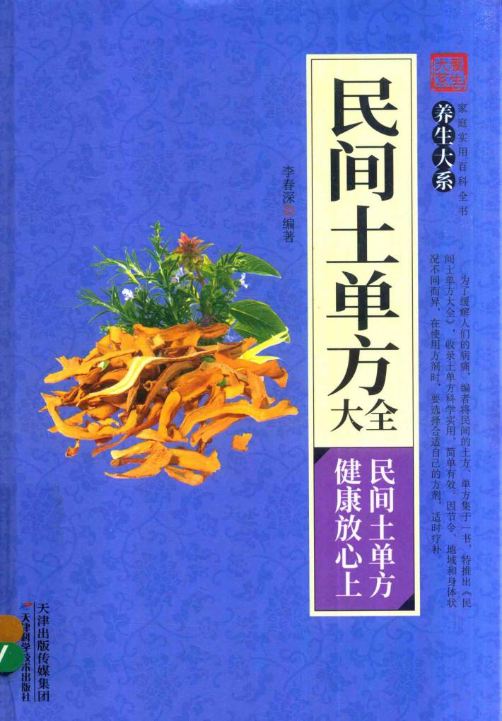 民间土单方大全 封面