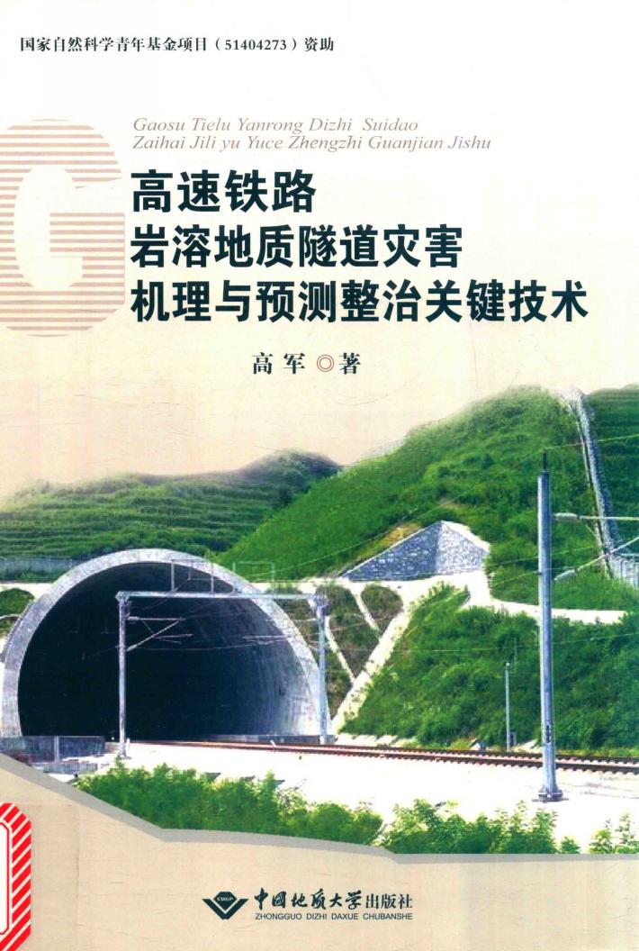 高速铁路岩溶地质隧道灾害机理与预测整治关键技术 封面