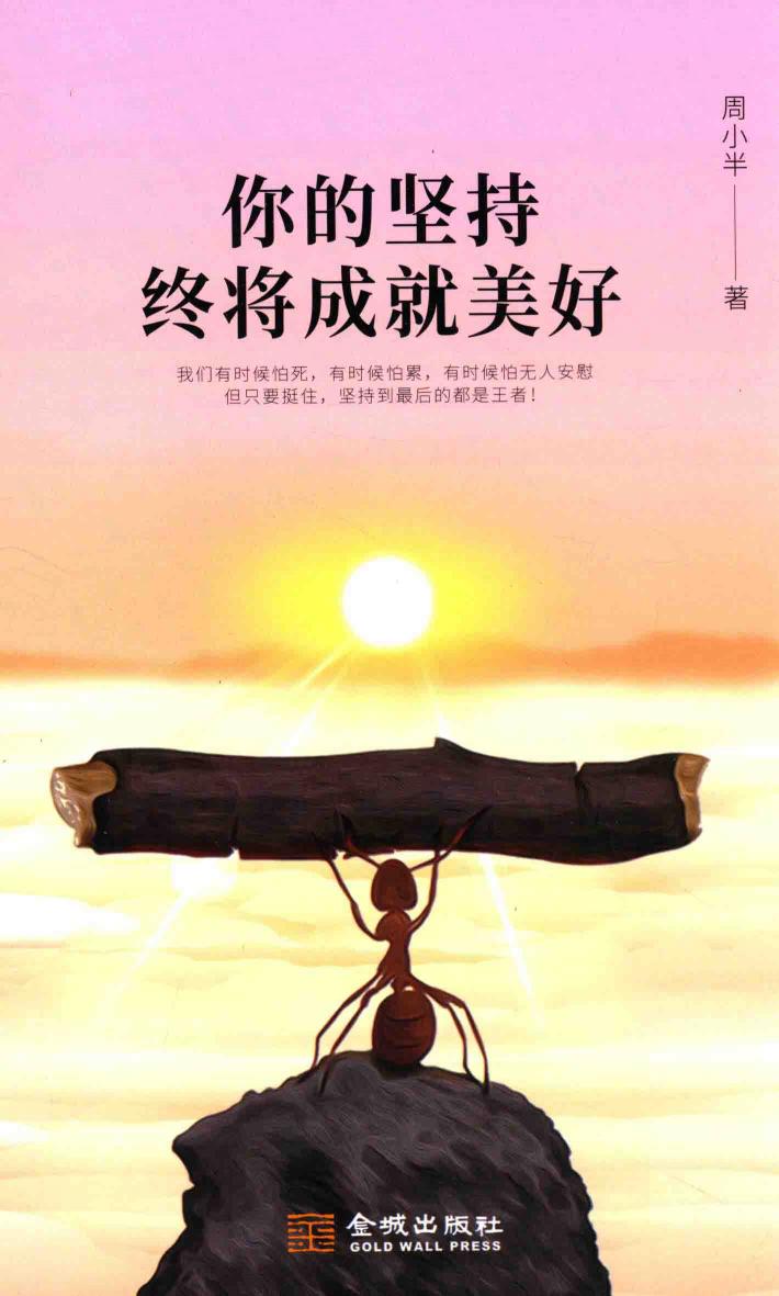 你的坚持终将成就美好 封面