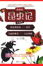 法布尔昆虫记  谁说我装死  步甲  美丽的舞者  大孔雀蛾  彩绘本 封面