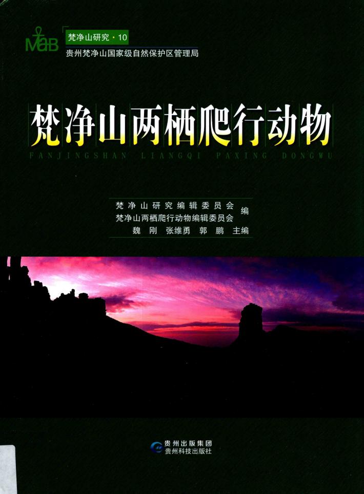 梵净山两栖爬行动物 封面