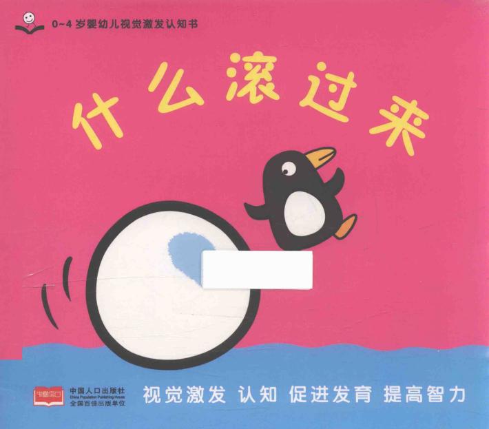 0-4岁婴幼儿视觉激发认知书  什么滚过来 封面