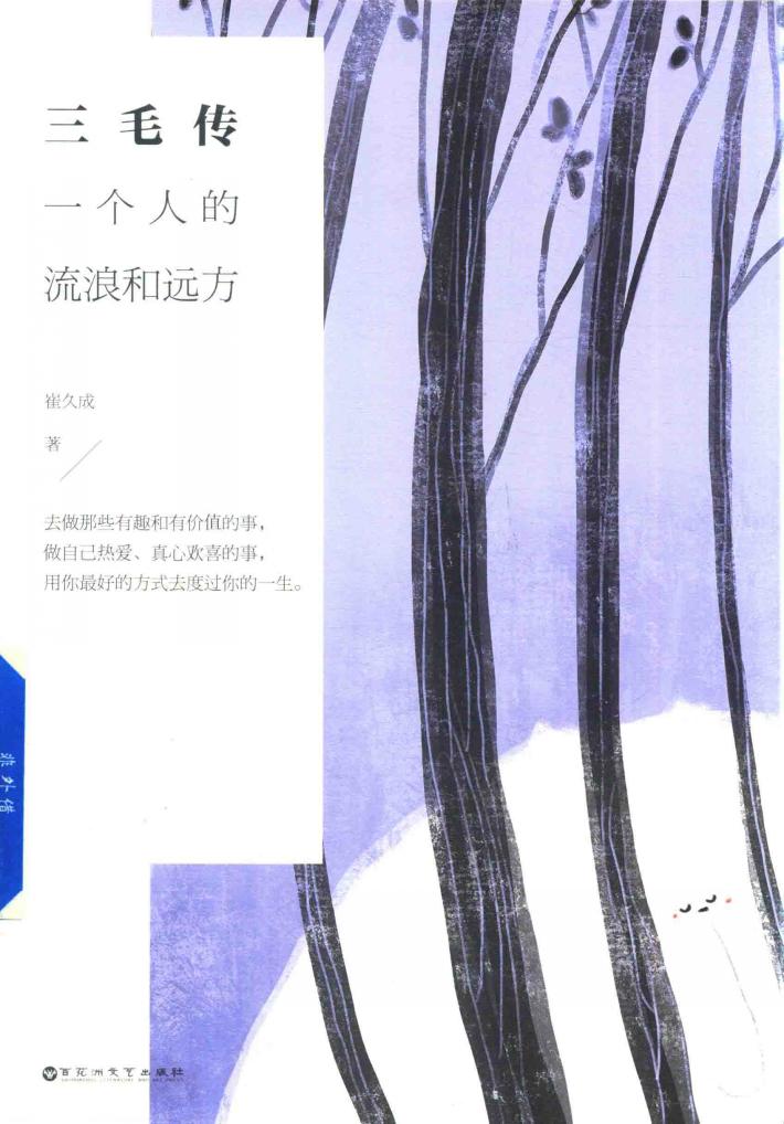 三毛传  一个人的流浪和远方 封面