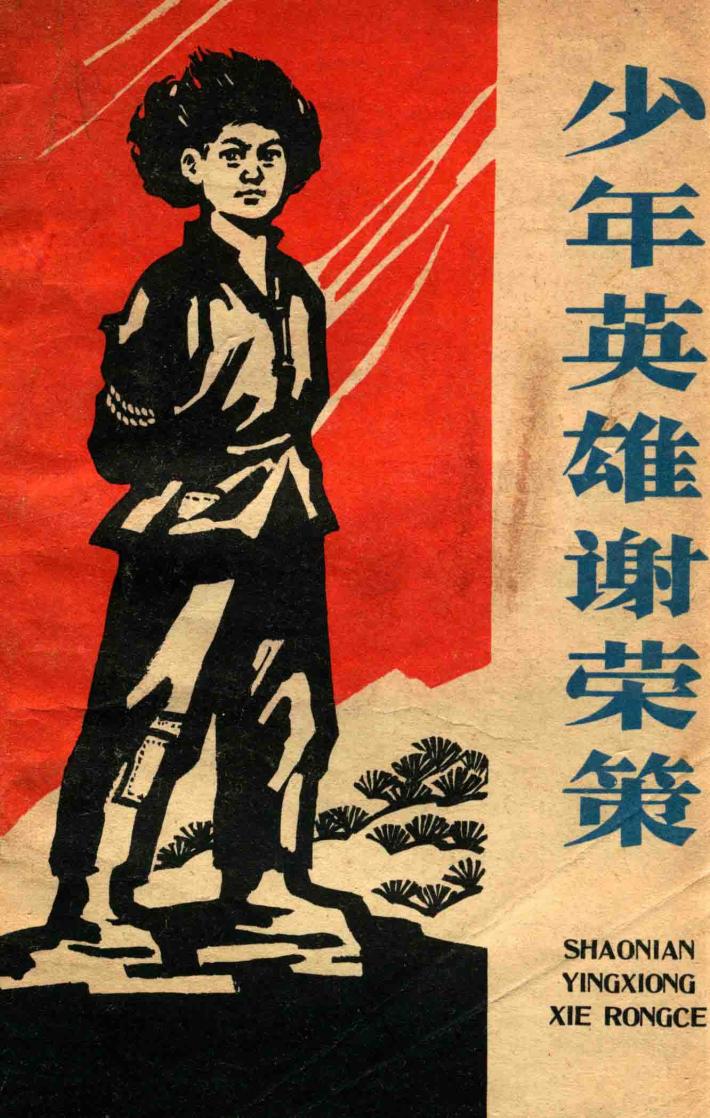 少年英雄谢荣策 封面
