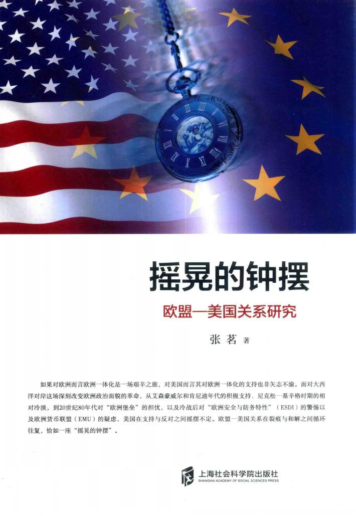 摇晃的钟摆  欧盟-美国关系研究 封面