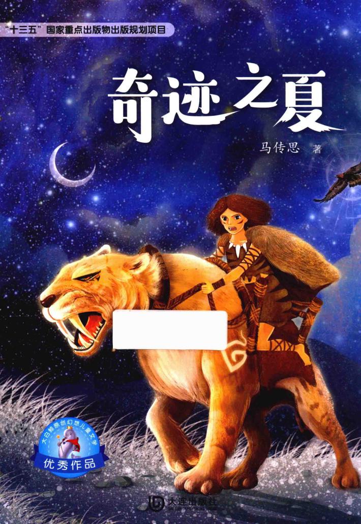 大白鲸原创幻想儿童文学作品  奇迹之夏  马传思 封面