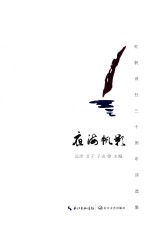 夜海帆影  红帆诗社三十周年诗选集 封面
