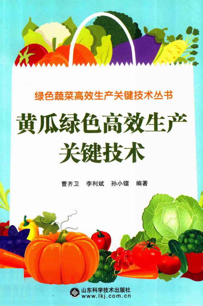 绿色蔬菜高效生产关键技术丛书  黄瓜绿色高效生产关键技术 封面