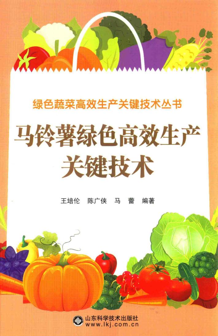 绿色蔬菜高效生产关键技术丛书  马铃薯绿色高效生产关键技术 封面