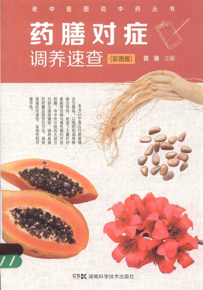 药膳对症调养速查  彩图版 封面