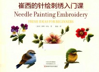 崔西的针绘刺绣入门课 封面