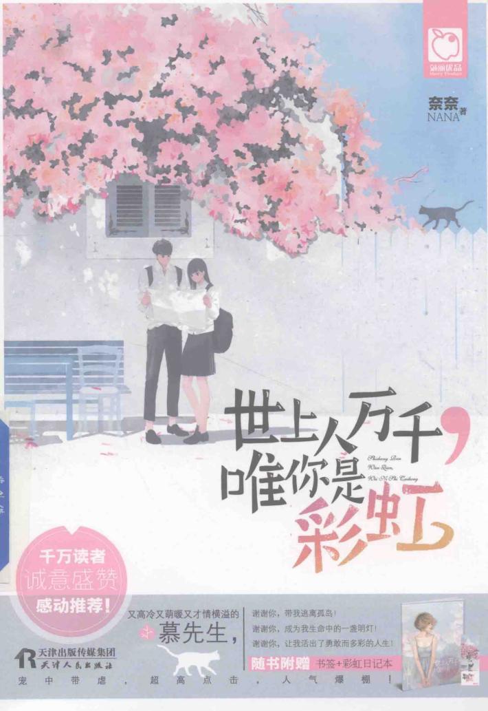 世上人万千，唯你是彩虹 封面