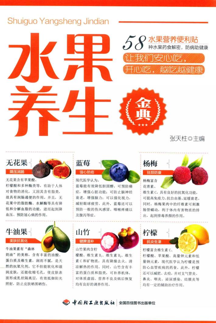 水果养生金典 封面