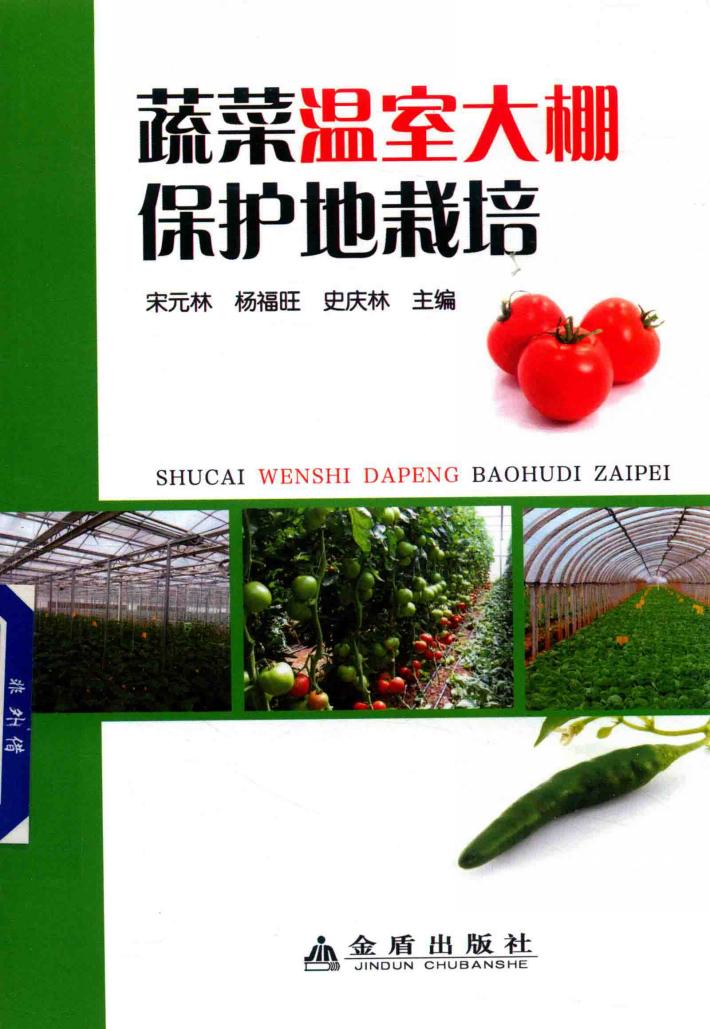 蔬菜温室大棚保护地栽培 封面