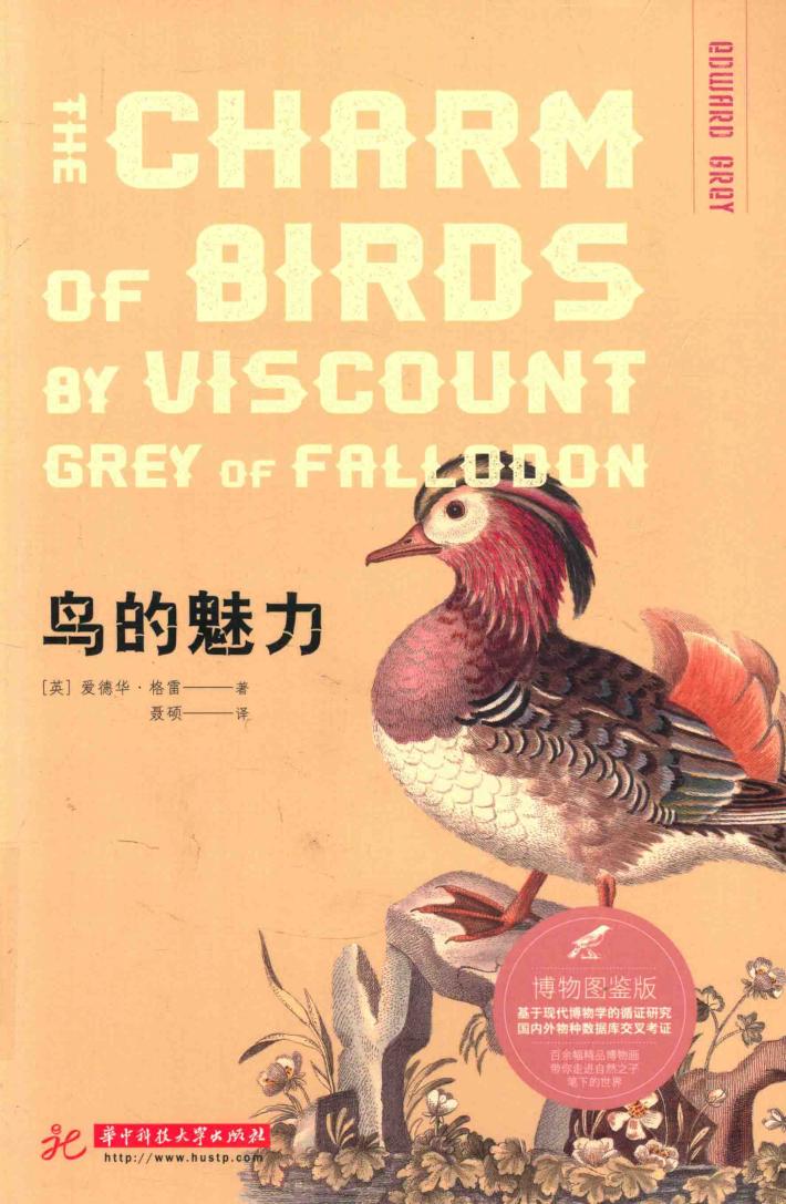 鸟的魅力  博物图鉴版 封面