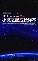浙江小微之星成长样本 封面