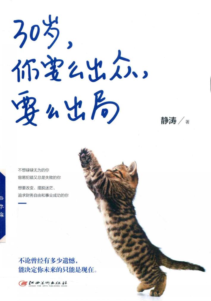 30岁，你要么出众，要么出局 封面