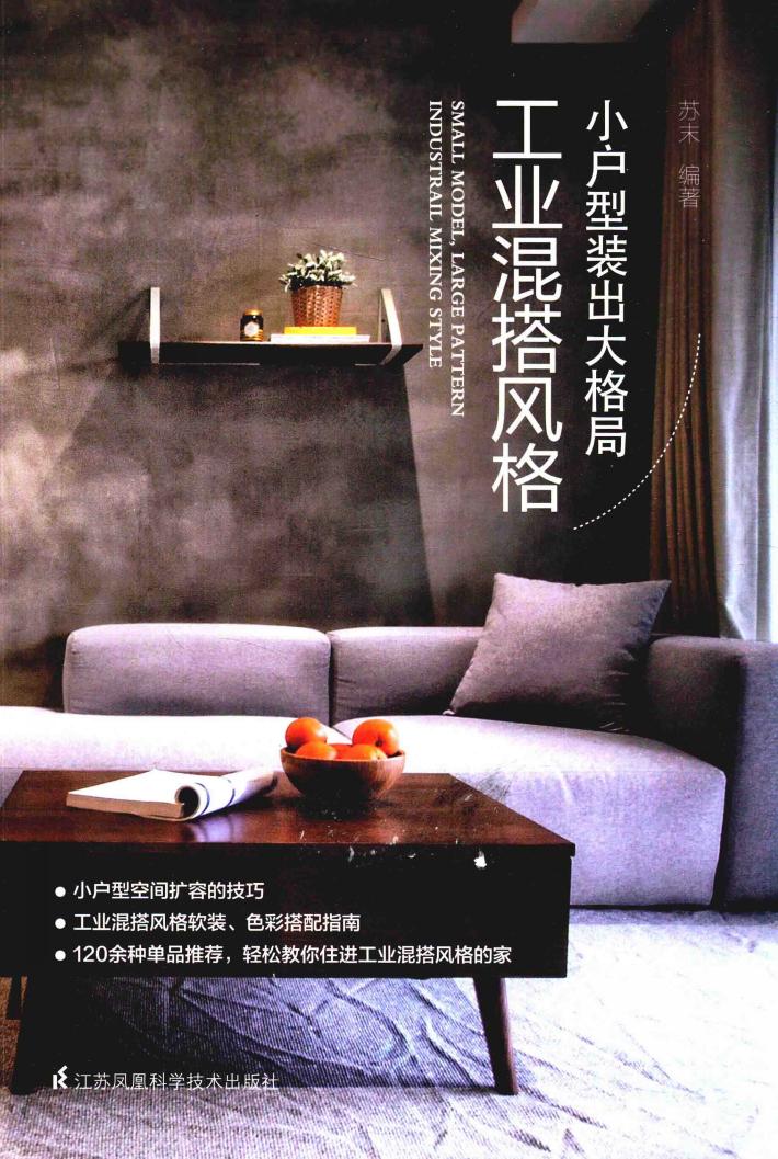 小户型装出大格局  工业混搭风格 封面
