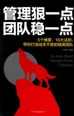 管理狠一点  团队稳一点 封面