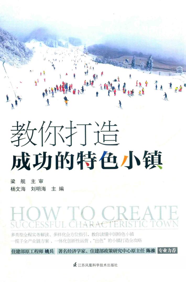 教你打造成功的特色小镇 封面