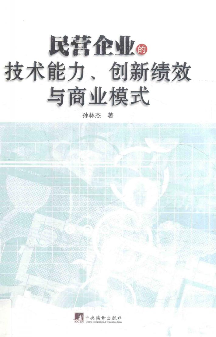 民营企业的技术能力  创新绩效与商业模式 封面