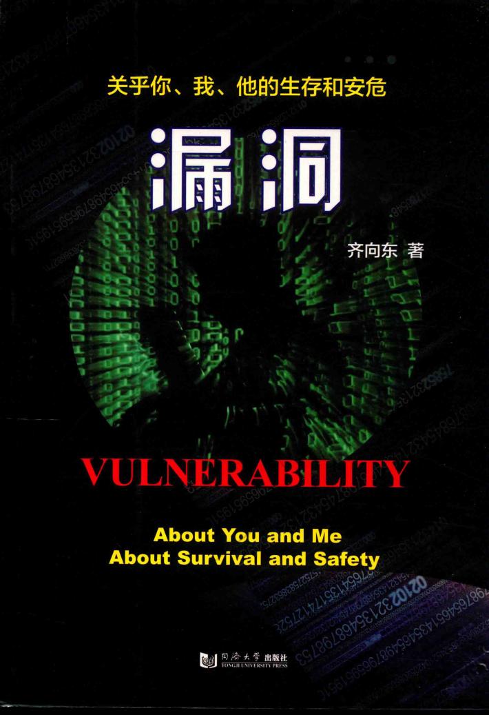 漏洞  关乎你  我  他的生存和安危 封面