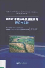 河流水环境污染物通量测算理论与实践 封面